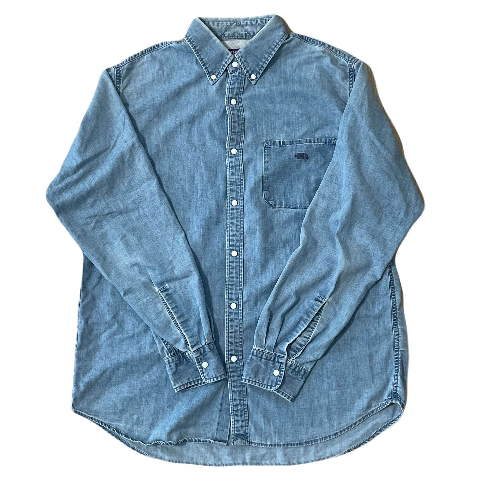 THE NORTH FACE / パープルレーベル Light denim shirt - メルカリ