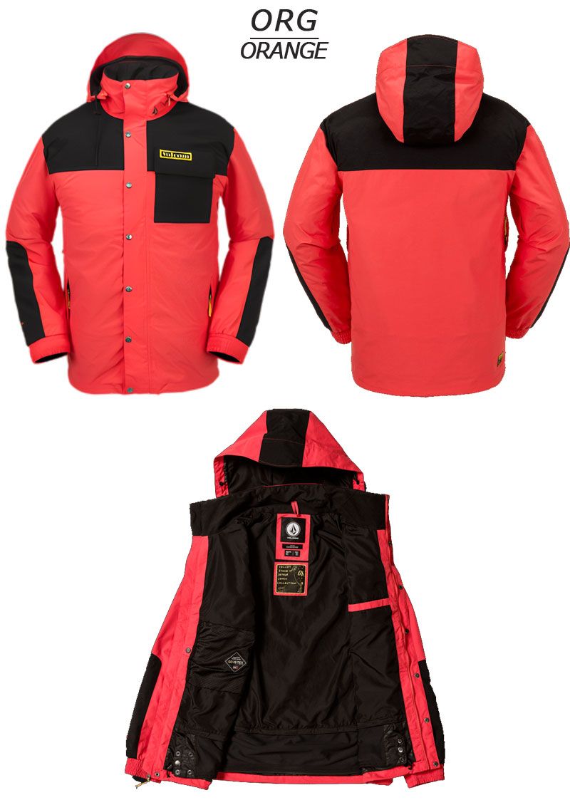 ボルコム　ウェア　アーサーロンゴ　スノーボード 23-24 VOLCOM/ボルコム LONGO GORE-TEX jacket メンズ