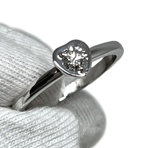 CARTIER カルティエ ディアマン レジェ ハート リング B4087948 750WG  