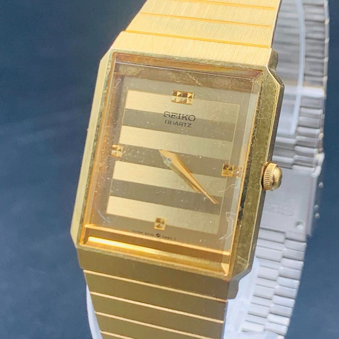 SEIKO 6530-5460 ゴールド スクエア 金 ビンテージ ヴィンテージ