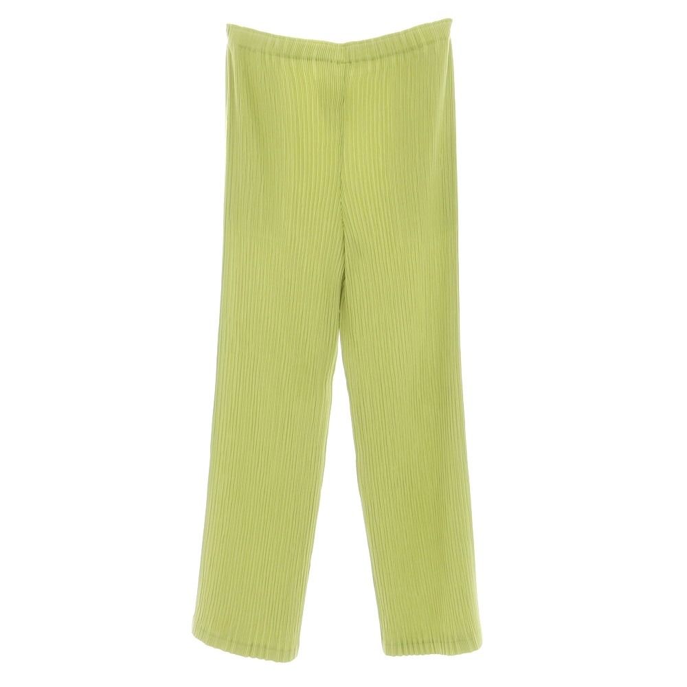 中古】イッセイミヤケ ISSEY MIYAKE 2024年春夏 イージー ワイドパンツ  