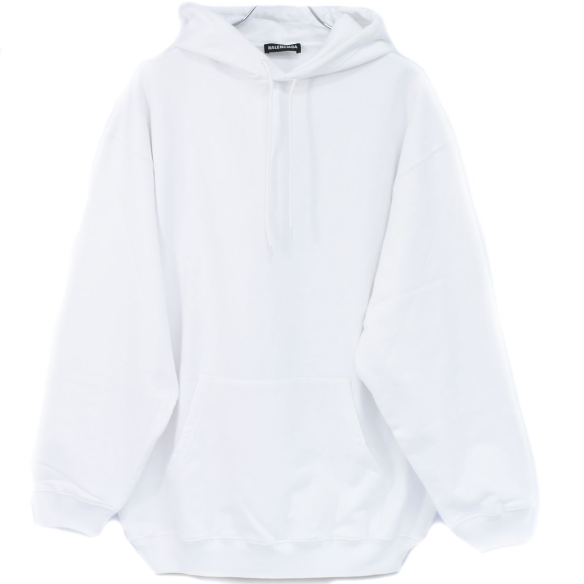 本物 バレンシアガ BALENCIAGA バックロゴ パーカー トップス S 本物 バレンシアガ BALENCIAGA バックロゴ パーカー トップス S