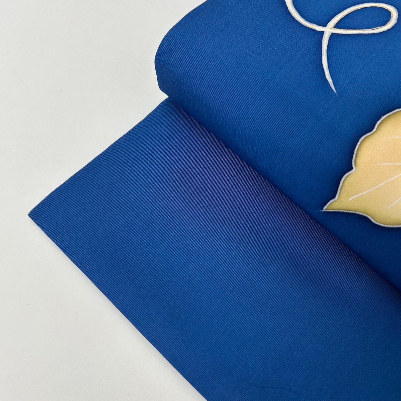 名古屋帯 塩瀬 正絹 青地 素敵な染め 九寸 MA-397 - メルカリ