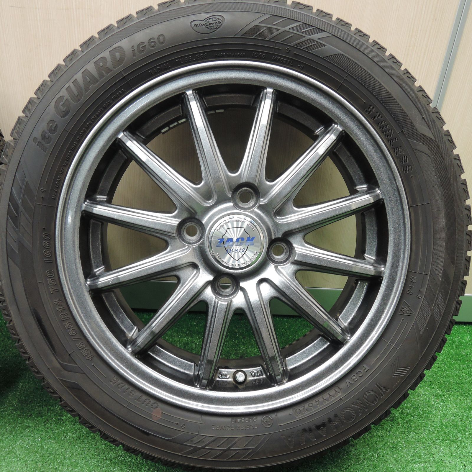 軽自動車 冬用タイヤ ダイハツ タント スタッドレスタイヤ アルミ