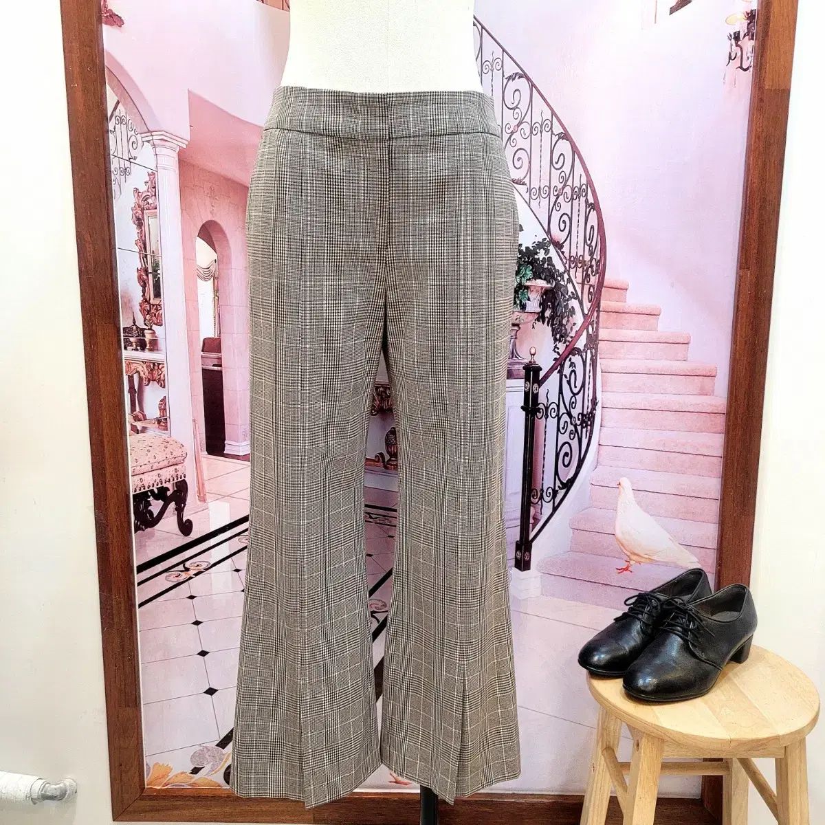 ミシャ MICHAA 9 富 ブーツカット スラックス