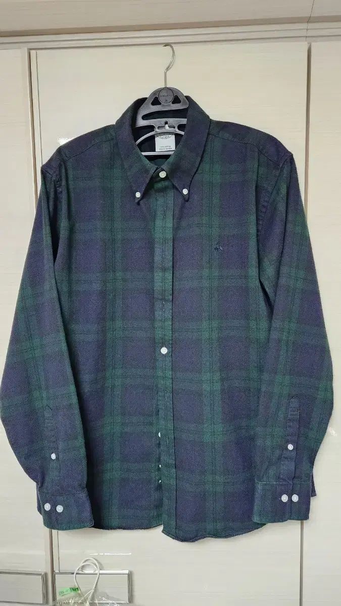 1 埋め立て Brooks Brothers ブルックス ブラザーズ タータンチェック フランネル シャツ
