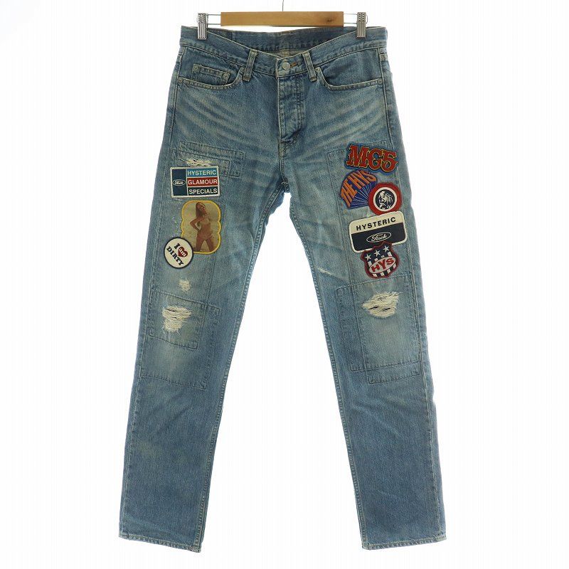 ヒステリックグラマー HYSTERIC GLAMOUR KINKY デニム ジーンズ ヒステリックグラマー HYSTERIC GLAMOUR KINKY デニム ジーンズ