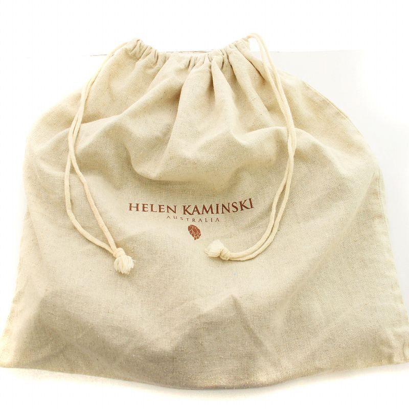 ヘレンカミンスキー HELEN KAMINSKI ラフィア ショルダーバッグ