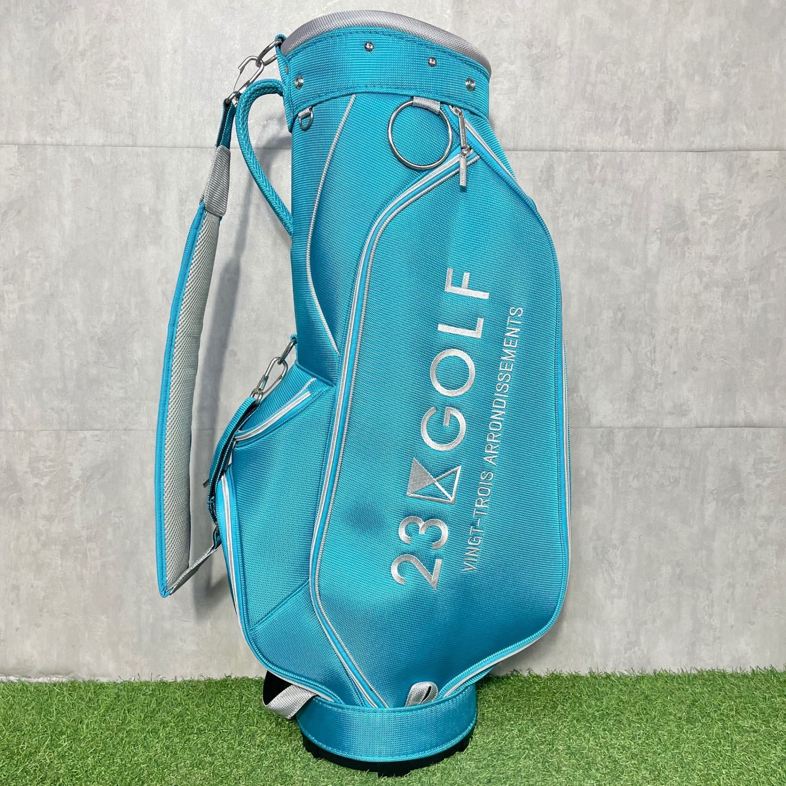 美品】23区GOLF ニジュウサンクゴルフ キャディバッグ ゴルフバッグ 美品】23区GOLF ニジュウサンクゴルフ キャディバッグ ゴルフバッグ