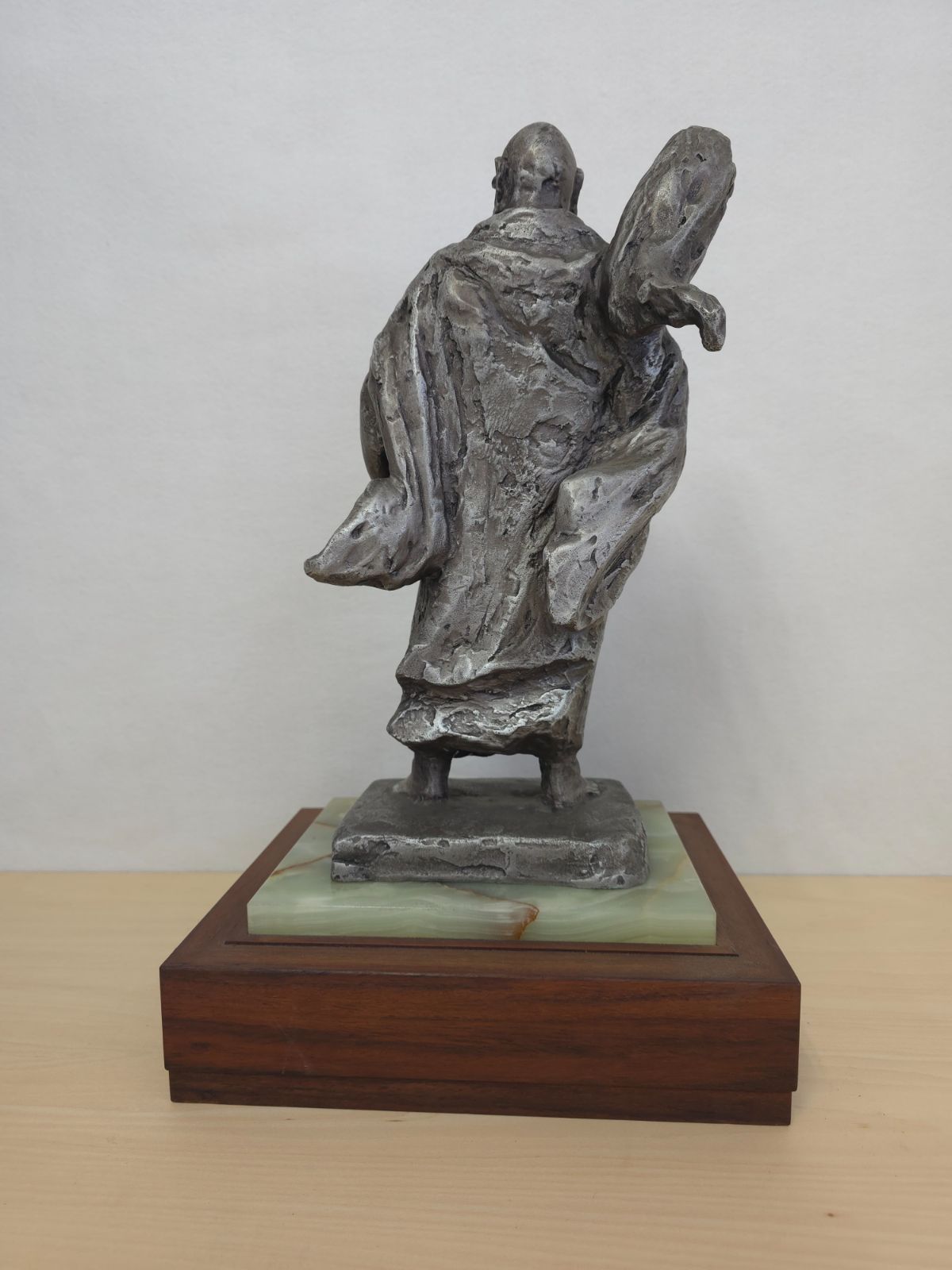 中古】M▽北村西望 ブロンズ像 達磨大師 台 大理石 (38183) - メルカリ