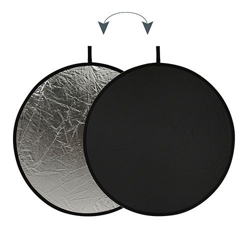  ケンコー トキナー レフ板 Rレフ S B 132 cm 銀 黒 折りたたみ 収納ケース付属 KRR-S その他 カメラアクセサリー