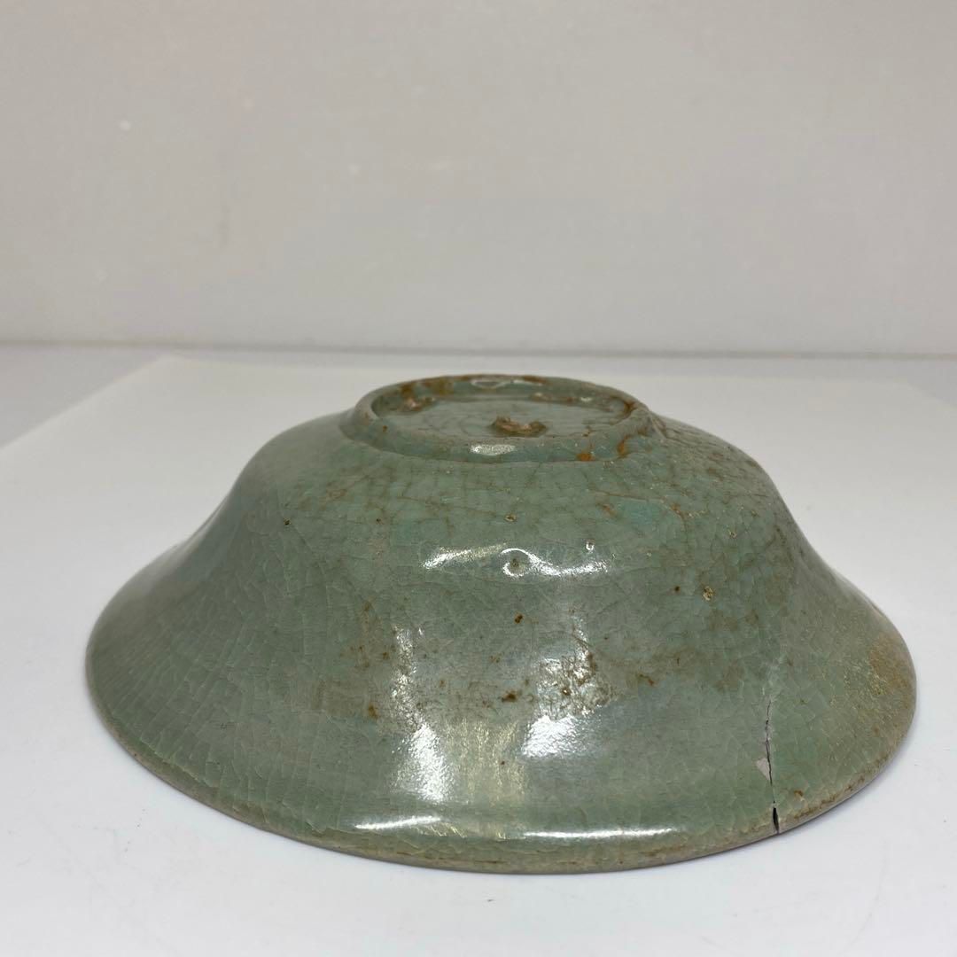 16世紀　高麗青磁　鉢　タトオ　東さ6-1225☆ 16世紀 高麗青磁 鉢 タトオ 東さ6-1225☆ - メルカリ