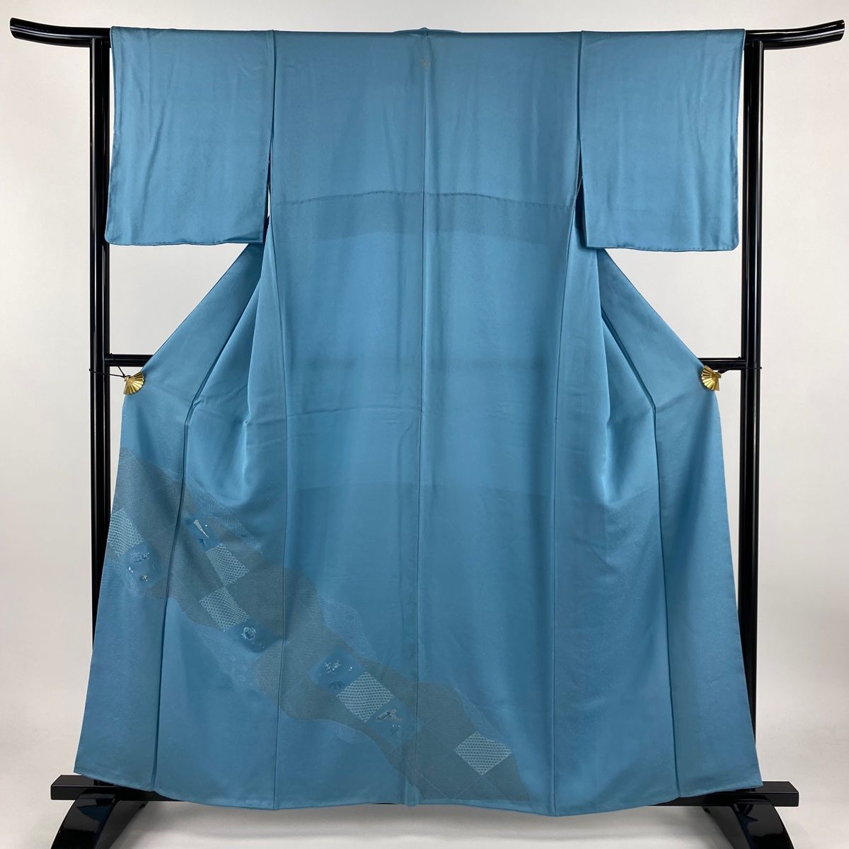 訪問着 宝尽くし 袷 正絹 訪問着 【No.Z-357】紫・宝尽くしの京友禅 |