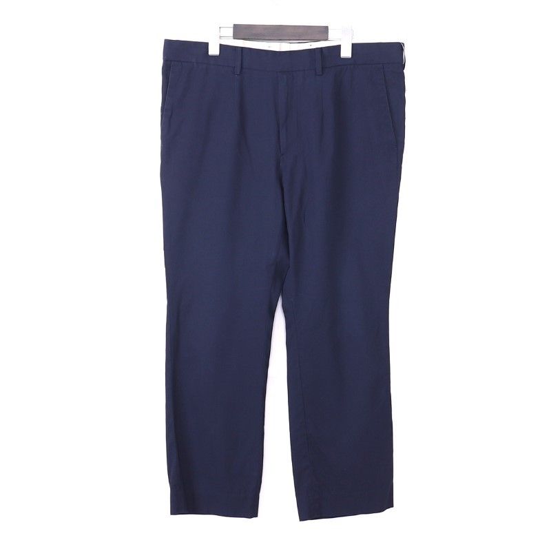 URUウルEASY PANTS URU COTTON EASY PANTS ネイビー 1 FF79 - メルカリ