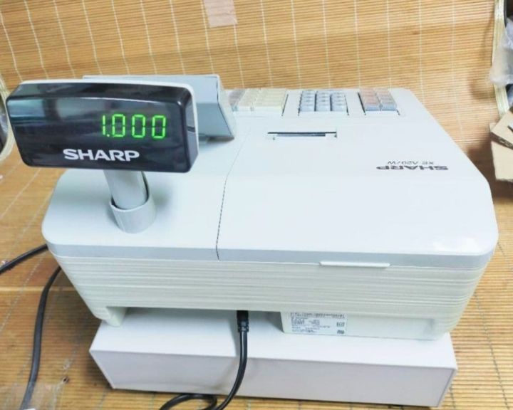 シャープレジスター XE-A207w-wPC連携売上管理設定無料