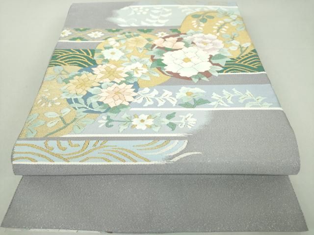 爪掻き綴れ 名古屋帯 正絹 金糸織込み 上品 八寸T-5468 爪掻き綴れ 名古屋帯 正絹 金糸織込み 上品 八寸T-5468 - メルカリ