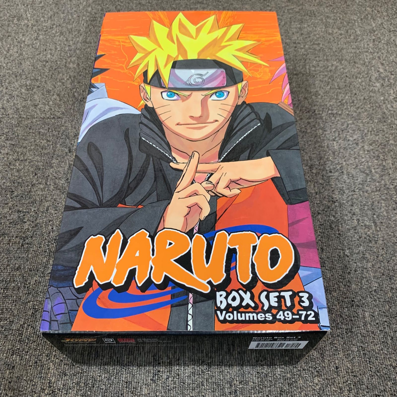 NARUTO ナルト 英語版 コミック全巻セット - メルカリ