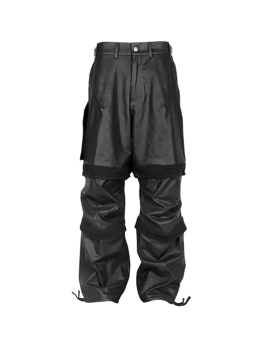 FAR FROM WHAT FAR ARCHIVE レイヤード ウォーク パンツ ブラック 1サイズ