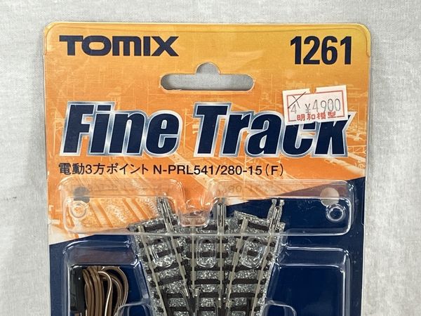 TOMIX Fine Track 1261 電動3方ポイント N-PRL541/280-15(F
