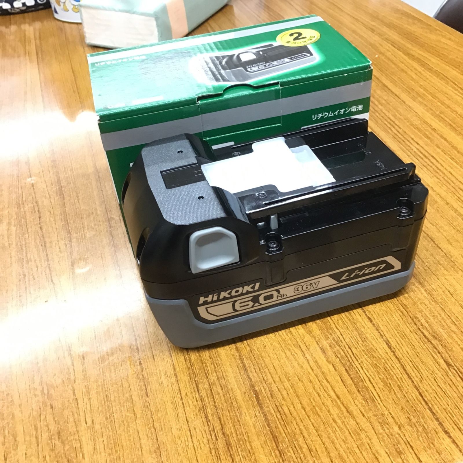 HiKOKI ハイコーキ 日立 リチウムイオンバッテリー BSL3660 36V 6.0Ah 保証書無し 桶川店