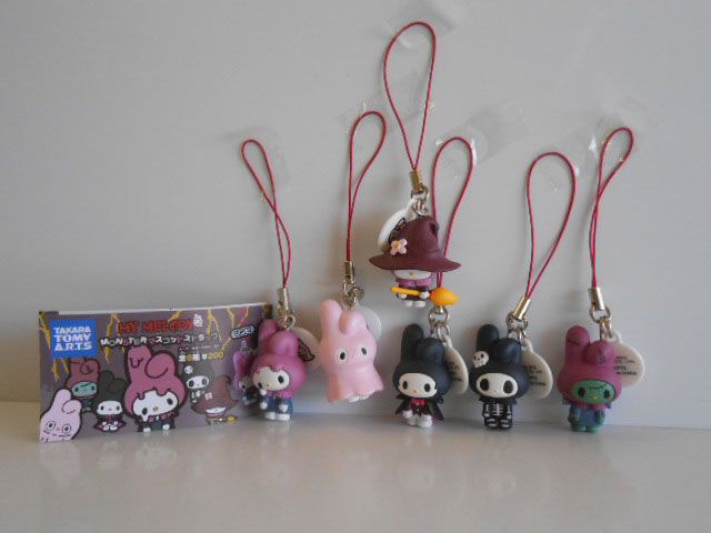 ♯Iwm19GZ マイメロディ モンスター マスコット ストラップ 6種 ♯Iwm19GZ マイメロディモンスターマスコットストラップ6種