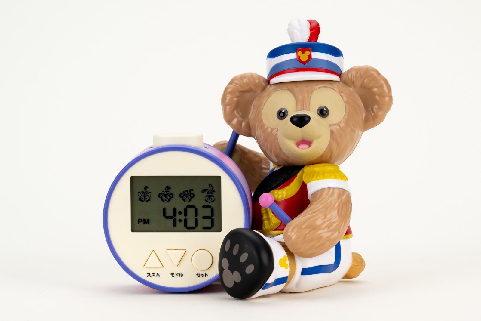 ディズニー35周年記念 ディズニーシー --- のダッフィー目覚まし時計 WWW_KANDAIZUMI_COM