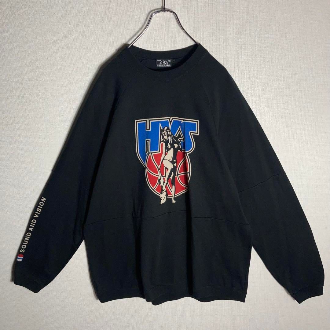 【美品】 HYSTERIC GLAMOUR スウェット ジャケット ヒスガール 美品】HYSTERICGLAMOUR スウェット ヒスガール 黒 L - メルカリ