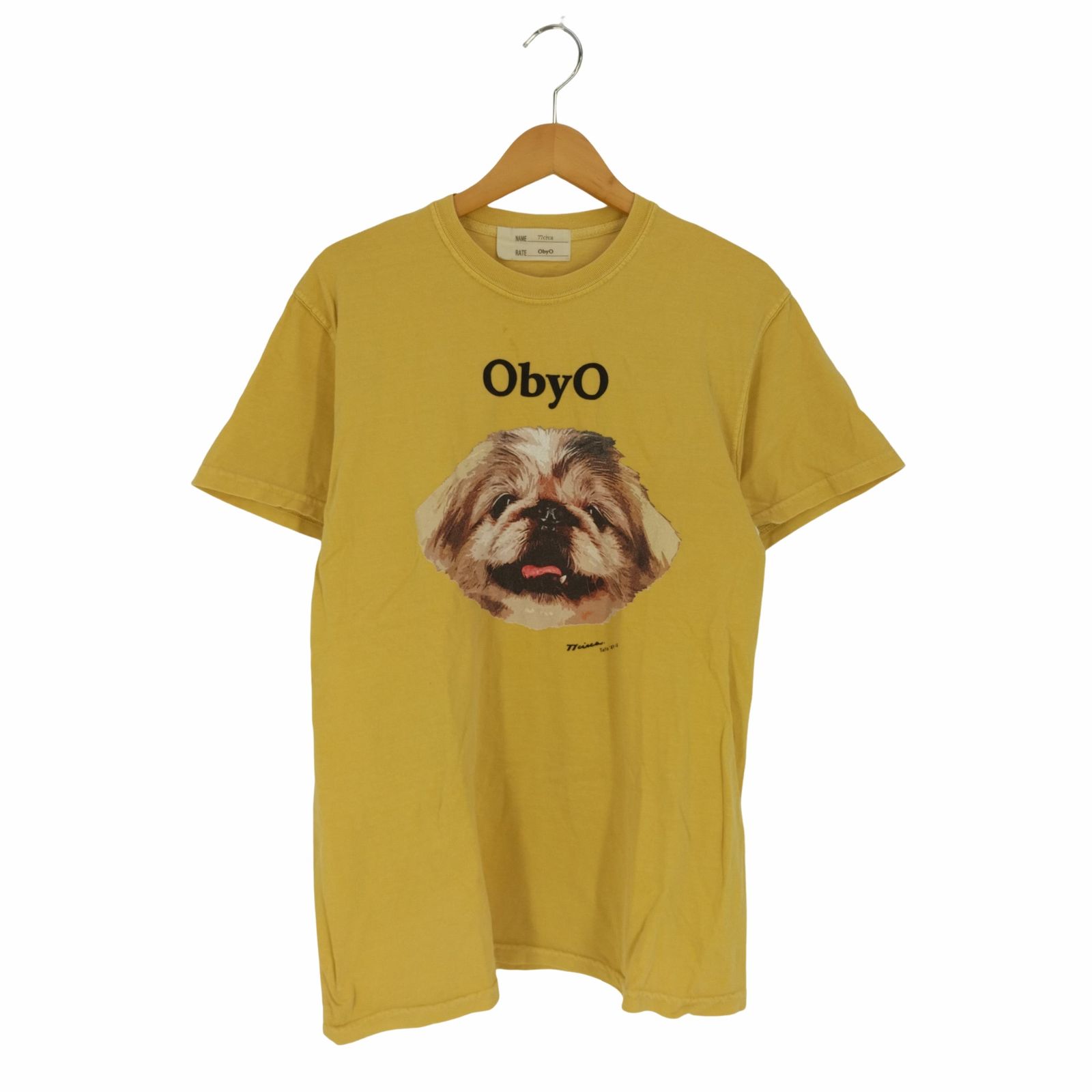 ナナナナサーカ 77circa ONE by ONE obyo print tee レディース 表記無 