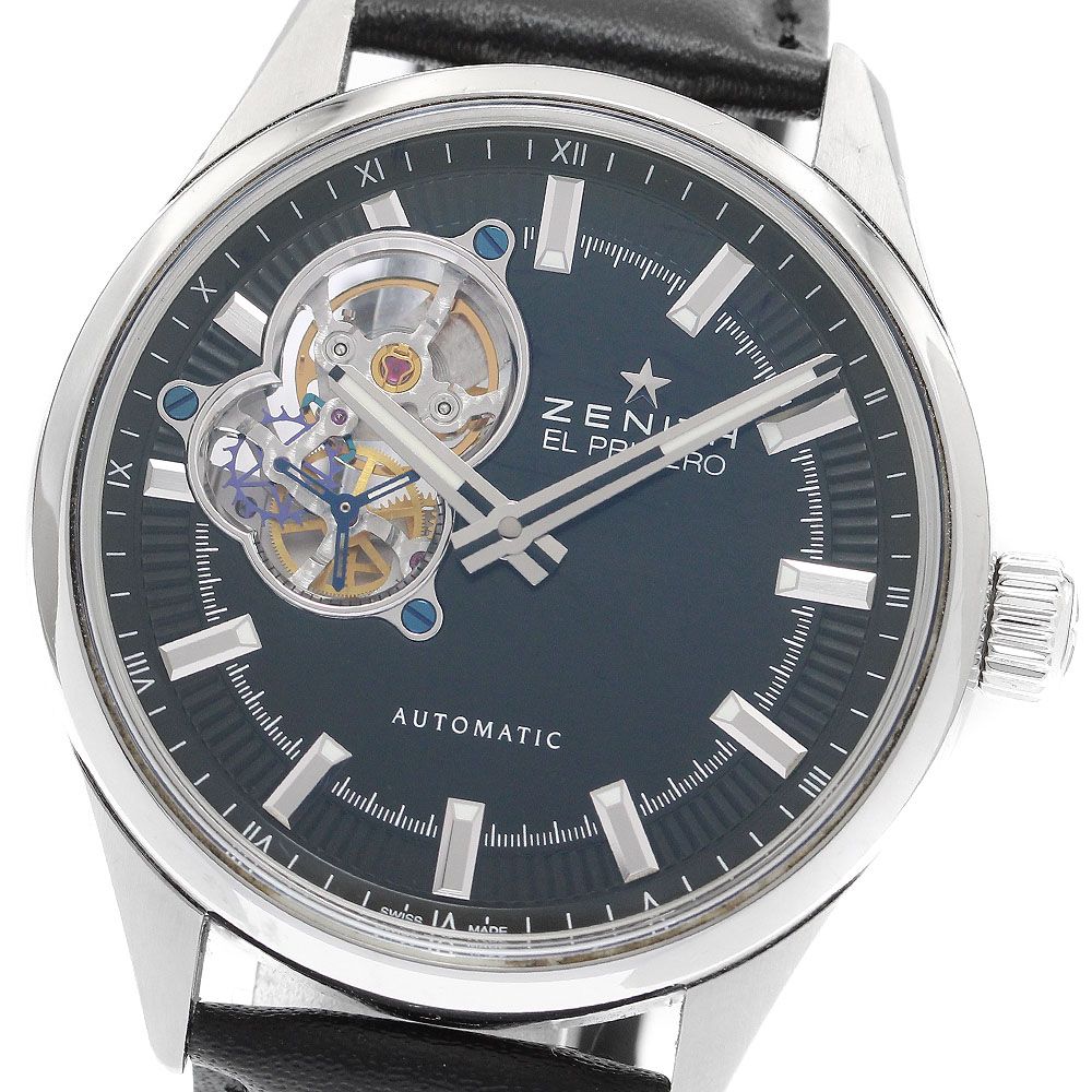 ゼニス ZENITH 03.2170.4613|21.C714 エルプリメロ シノプシス 自動巻き メンズ箱 保証書付き_910757