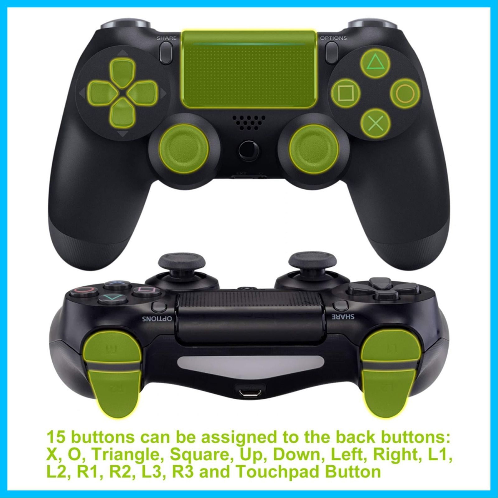 在庫セール】eXtremeRate ps4 CUH-ZCT2コントローラー背面ボタン