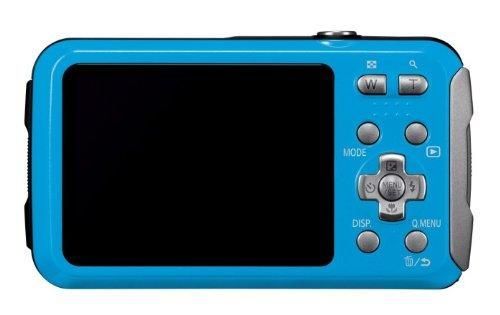 パナソニック デジタルカメラ ルミックス FT25 防水 ブルー DMC