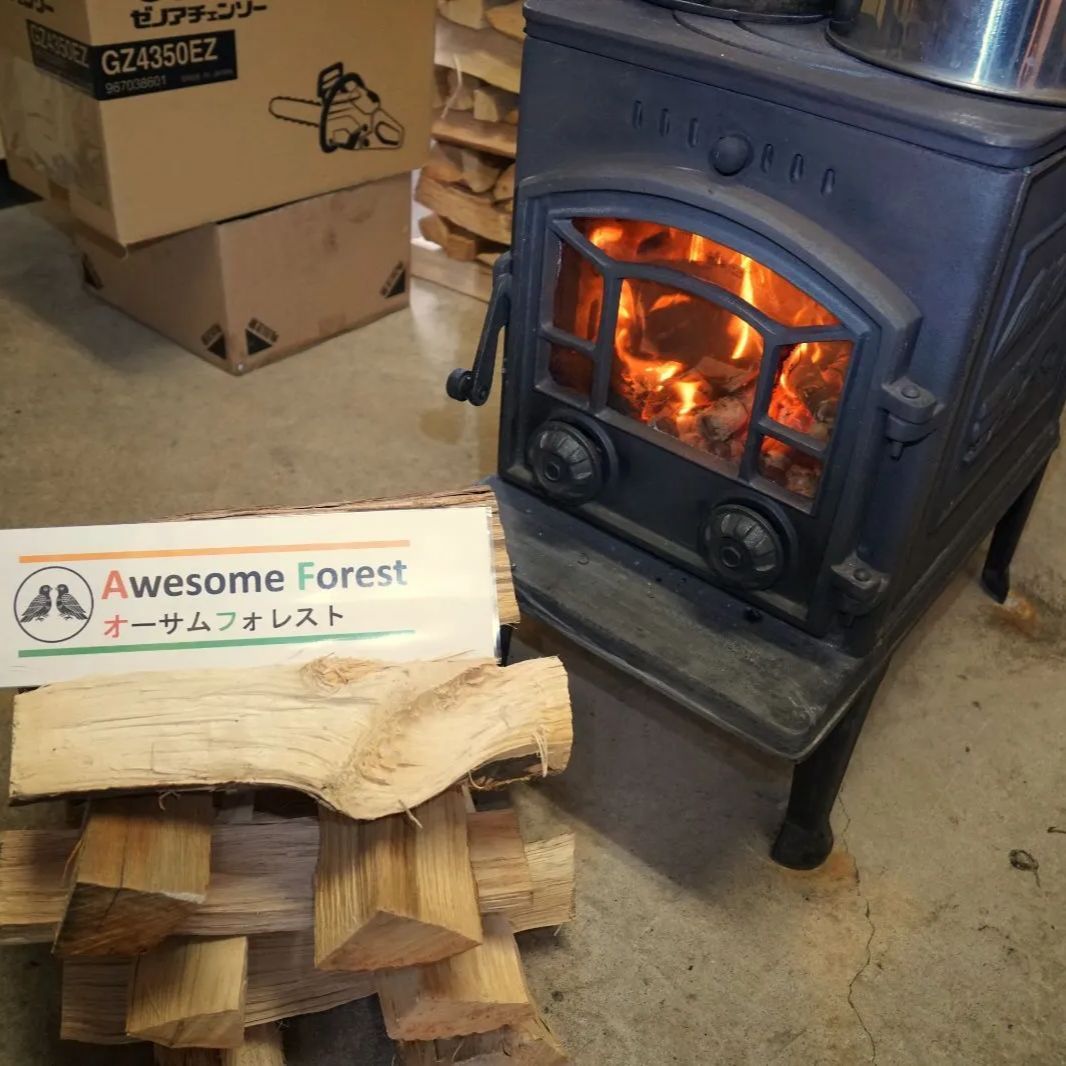 SALE】広葉樹乾燥薪【120サイズ×5箱】