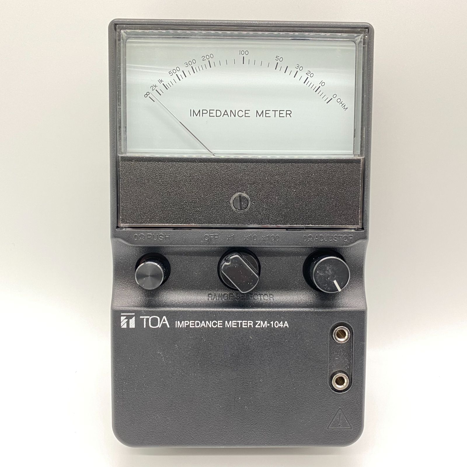 現状品】TOA インピーダンスメーター ZM-104A - メルカリ 