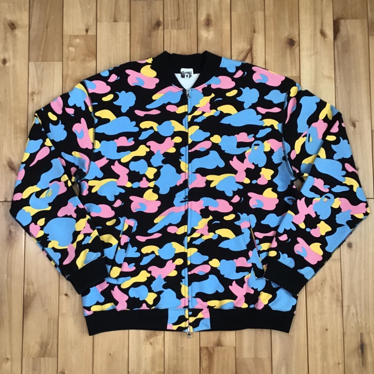 BAPE マルチカモ スウェット ブルゾン a bathing ape マルチカモ スウェット ブルゾン BAPE multi camo ベイプ ape - メルカリ