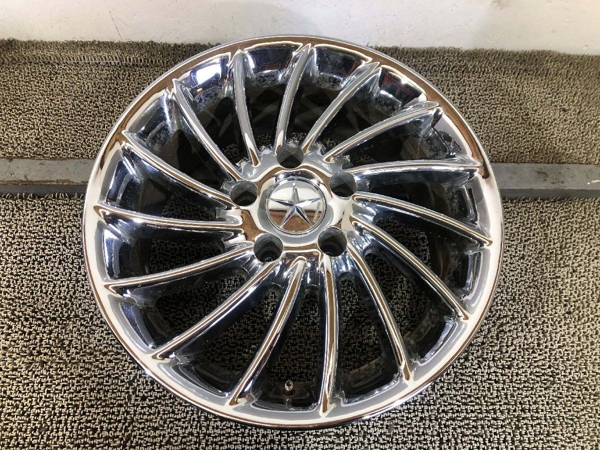 爆安！スターフォルム4本 16インチ 5H PCD114.3 7J＋20 スターフォルム 16×7J 5H PCD114.3 OFFSET+40 4本 923 ホイール