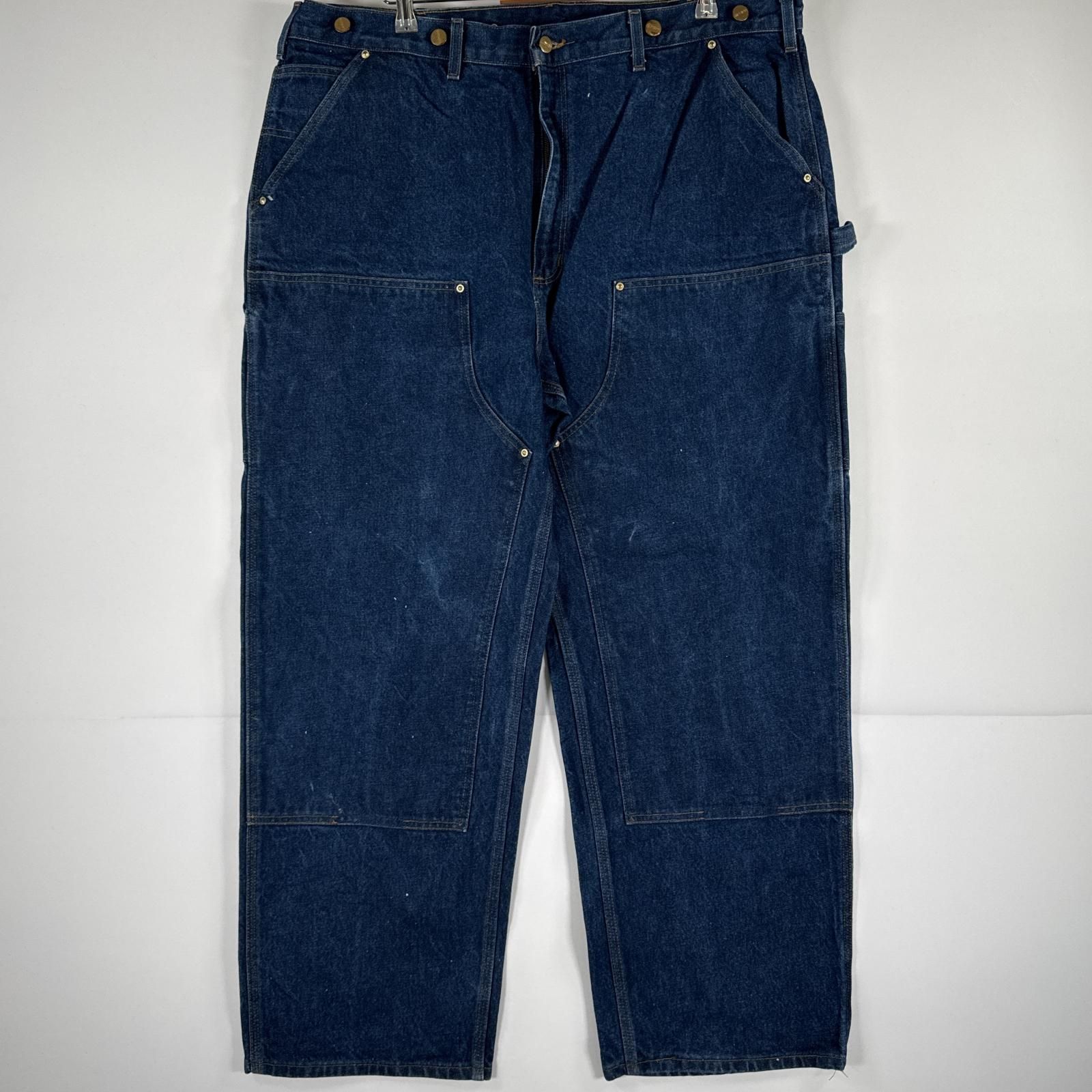 古着 カーハート Carhartt デニムパンツ ペインターパンツ 大きい 