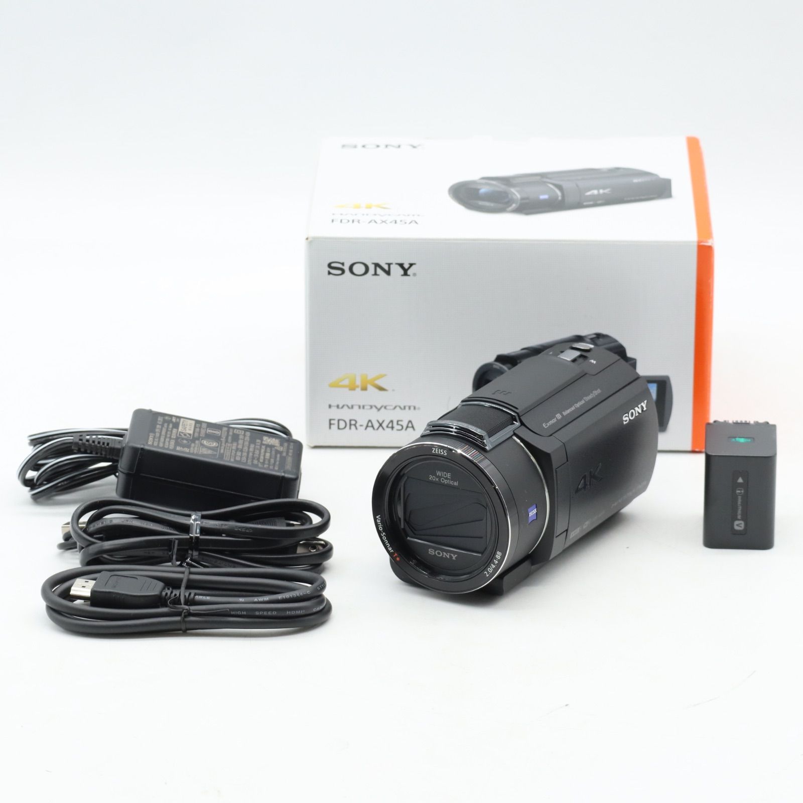 SONY Handycam FDR-AX45A(2022年モデル) ブラック - メルカリ SONY Handycam FDR-AX45A(2022年モデル) ブラック - メルカリ