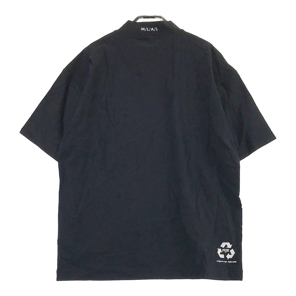 サイズ 48 MARK-LONA マークアンドロナ ハイネック 半袖Tシャツ スカル ブラック系 240101365745 ゴルフウェア メンズ ストスト