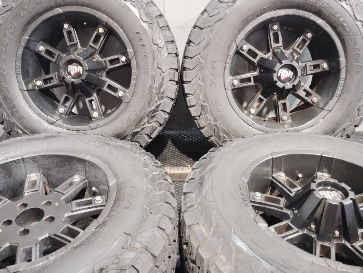 BF Goodrich All-Terrain T A KO2 LT 265 70R17 夏タイヤ PRD OFFROAD RD6 17インチ 9J5HPCD114.3-12 バリ溝 旧チェロキー等 MTG969