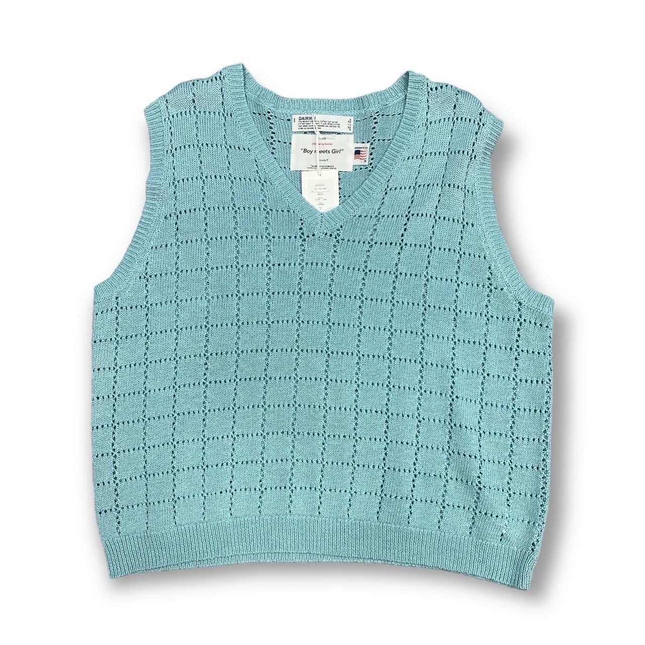 グルメ　DAIRIKU 22ss A.J Knit Vest DAIRIKU A.J. Knit Vest