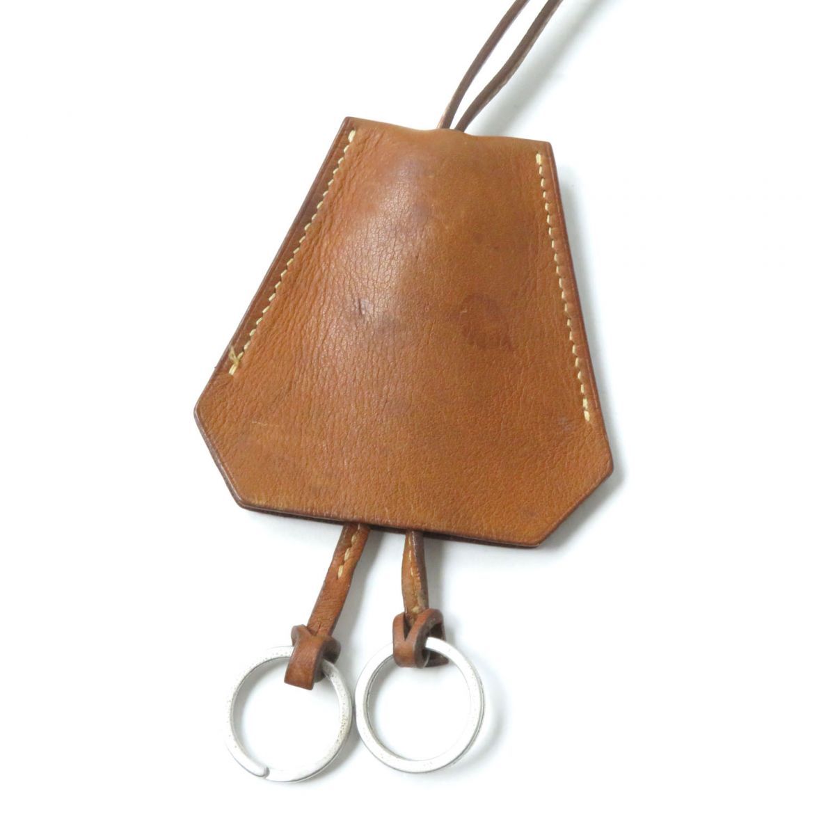 良品☆HERMES エルメス ラージ クロシェット キーリング付き