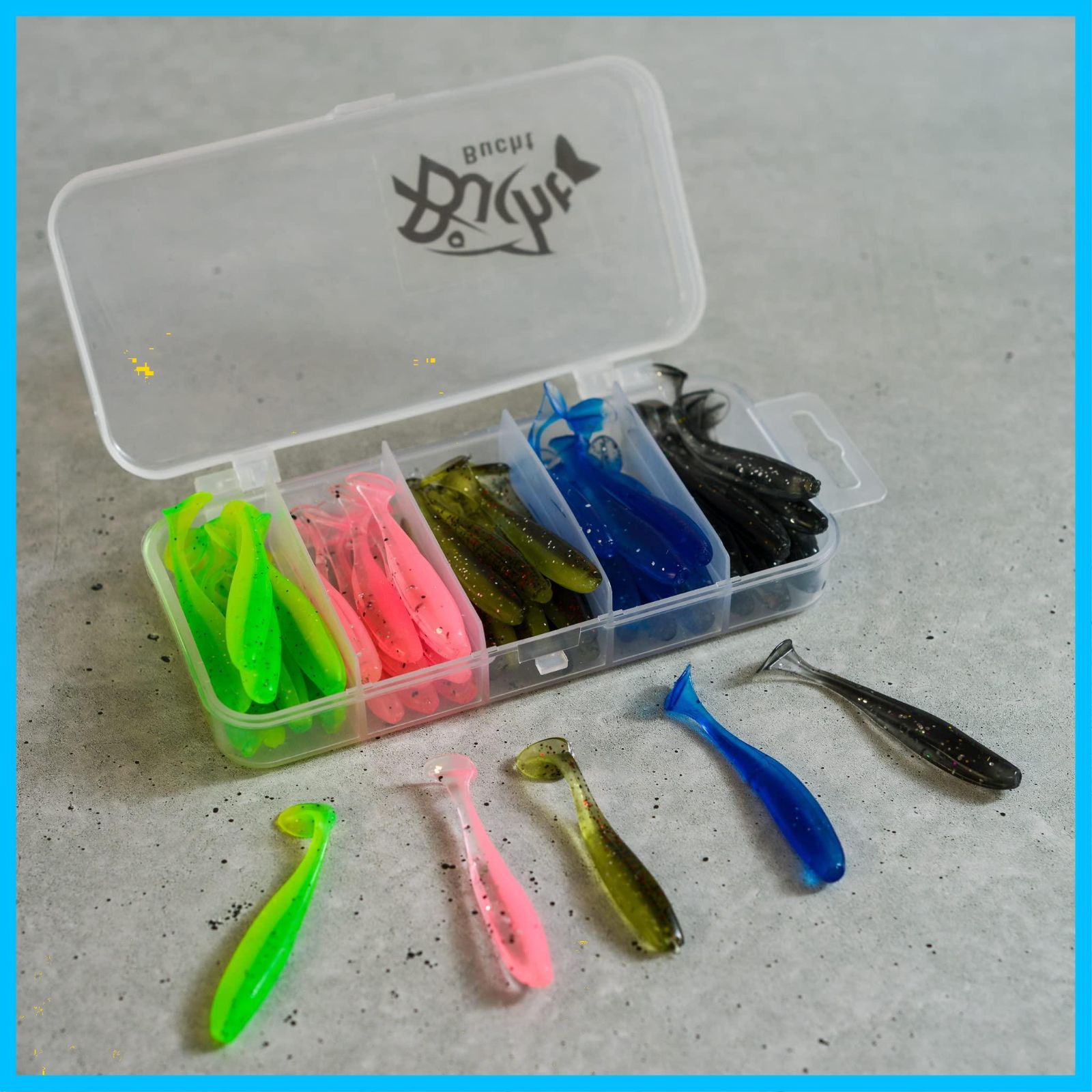 中古ワーム 各種 9ケースセット（ワームセットの通販） 