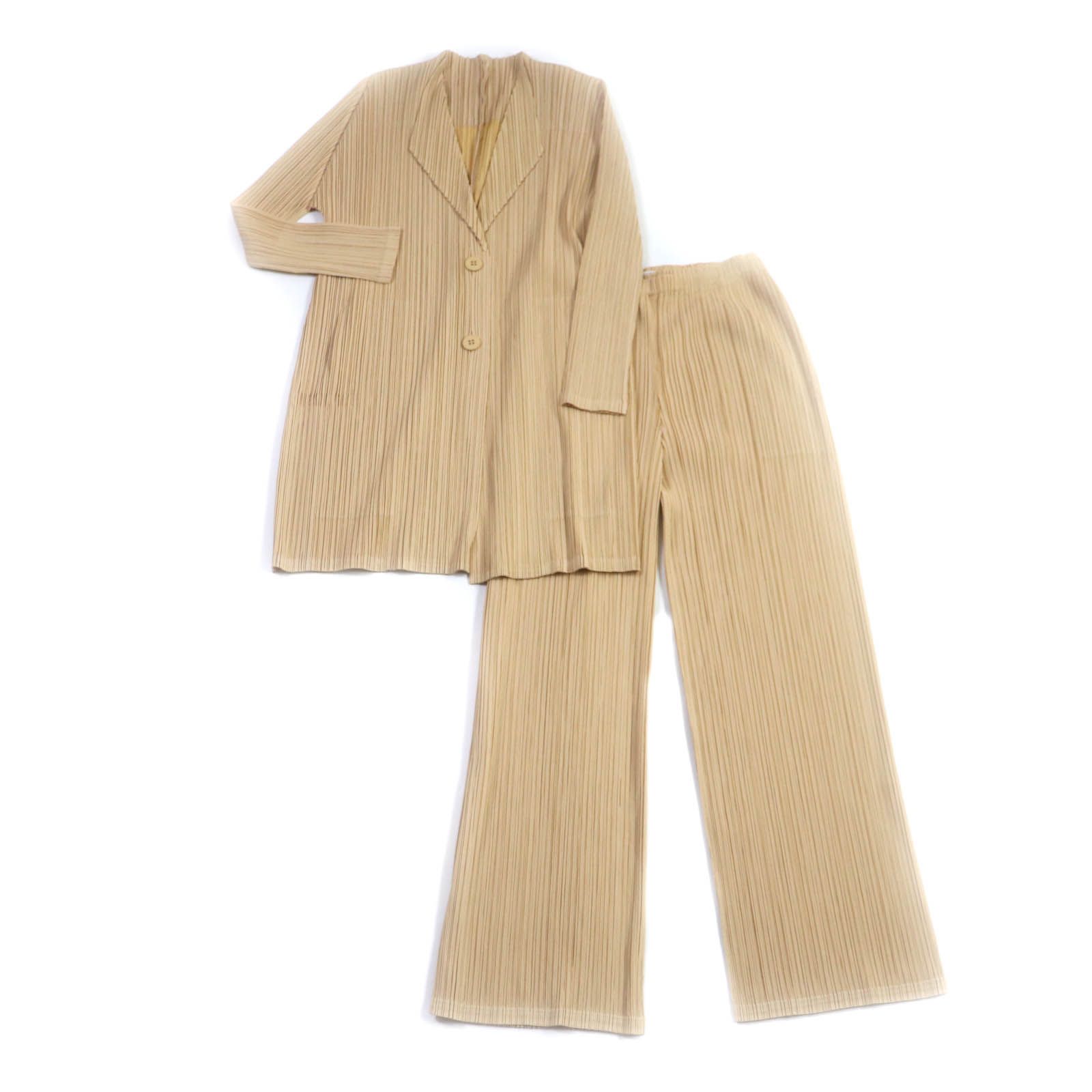 極美品☆PLEATS PLEASE プリーツプリーズ イッセイミヤケ PP21-JD243 
