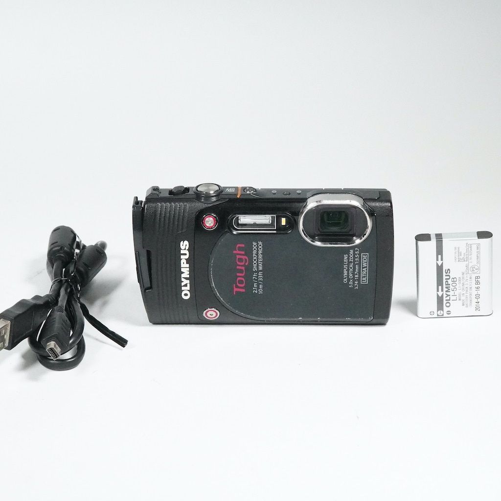 OLYMPUS オリンパス TG-850 ブラック 動作OK 返金保証 /1848