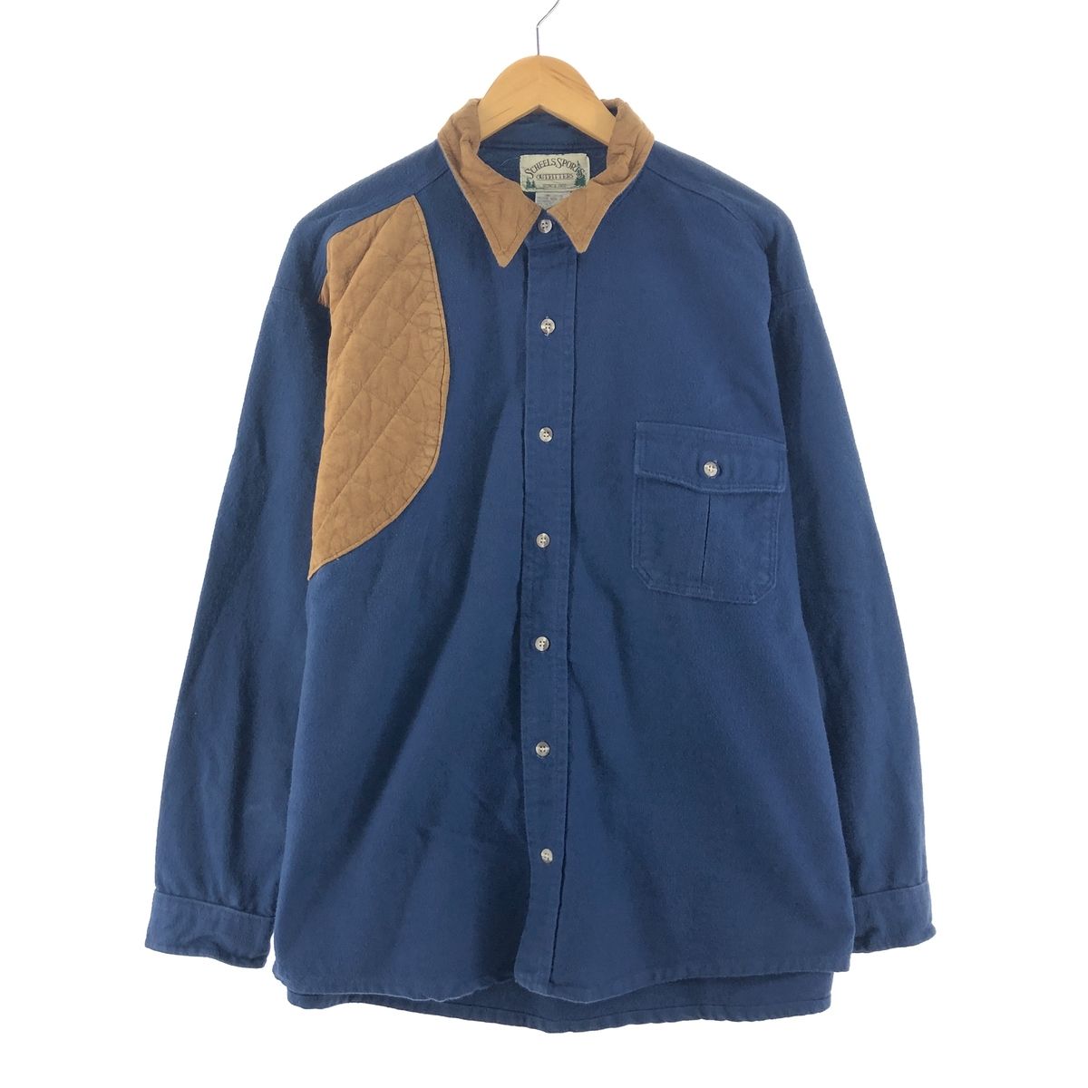 古着 80年代 SCHEELS SPORTS OUTFITTERS 長袖 ハンティングシャツ USA製 メンズXL ヴィンテージ /eaa376530/eaa376530