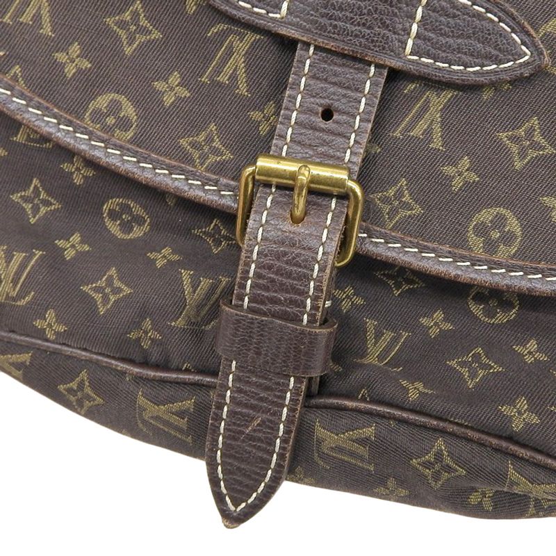 ルイヴィトン LOUIS VUITTON モノグラム・ミニ・ラン ソミュール  