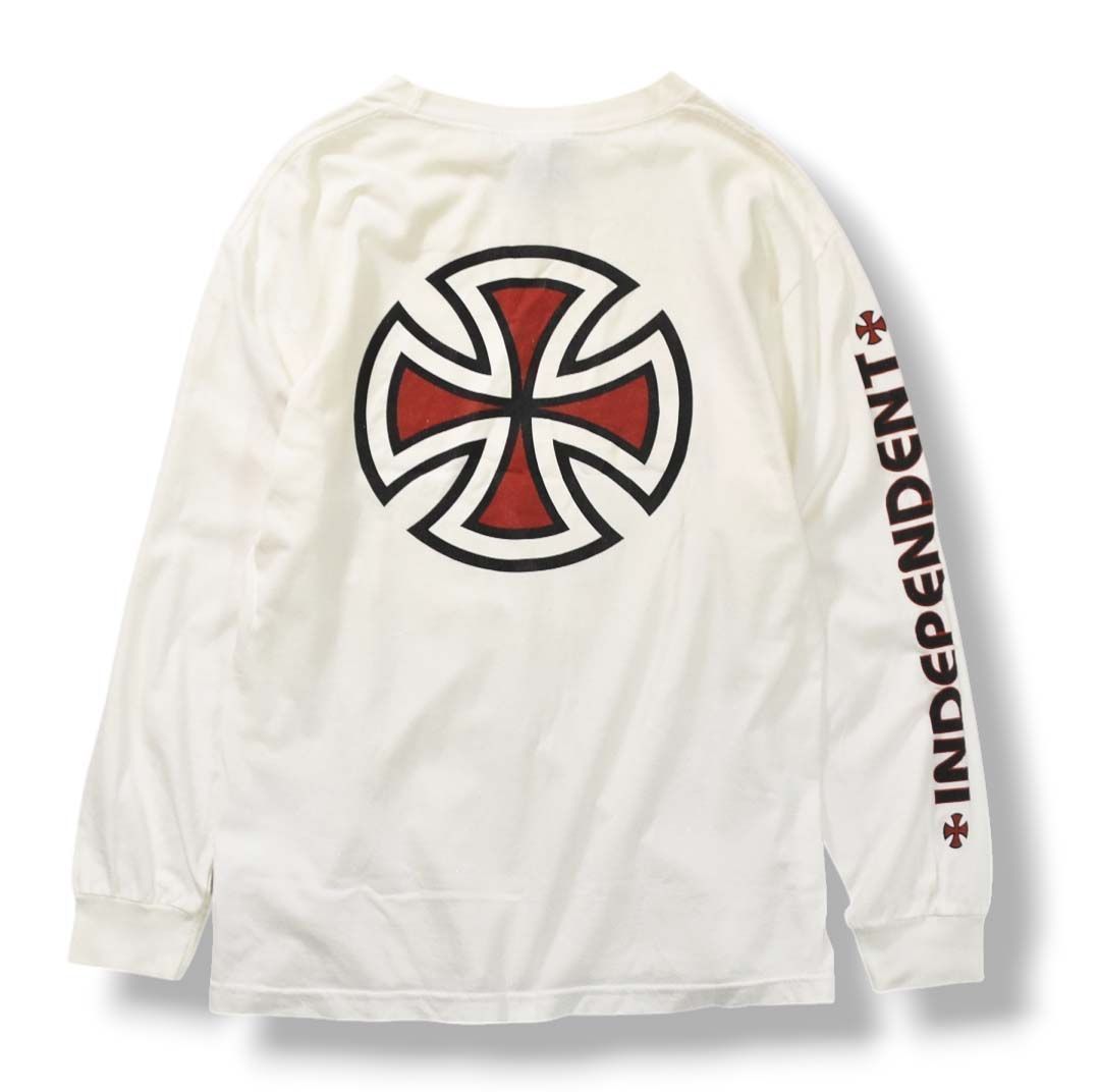 00s 【Independent】 インディペンデント NHS 黒タグ ロンT size