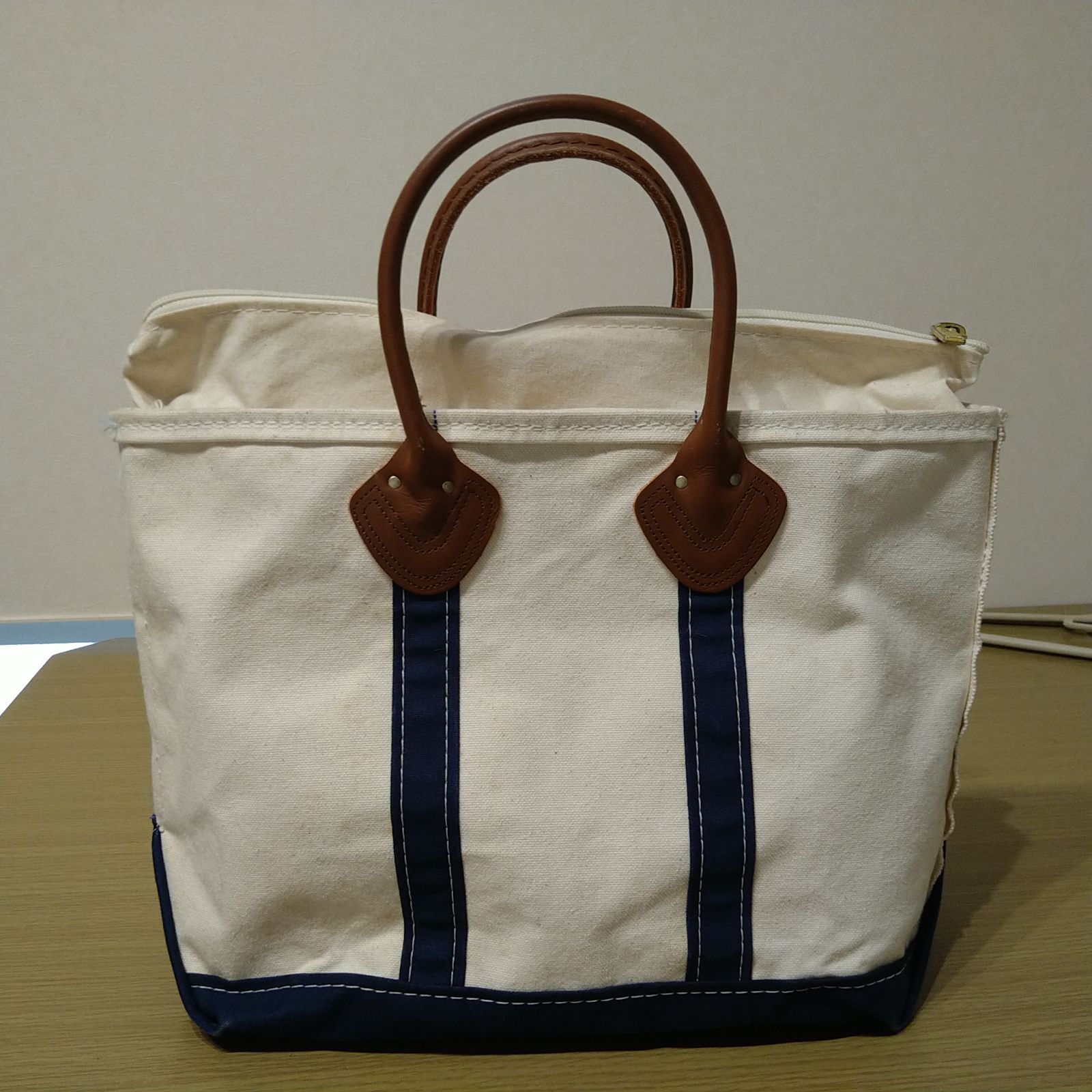 LL Bean BOAT AND TOTE エルエルビーン トートバッグ 90s 90s L.L.Bean BOAT AND TOTE キャンバス トートバッグ 緑 L