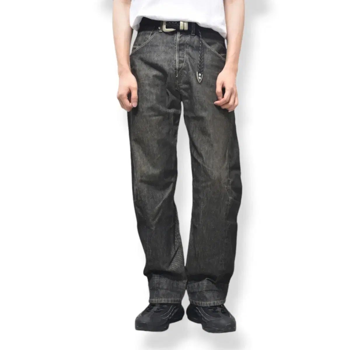 00S LEVI'S(リーバイス) エンジニアドジーンズ ブラックデニム デニム デニムパンツ N656