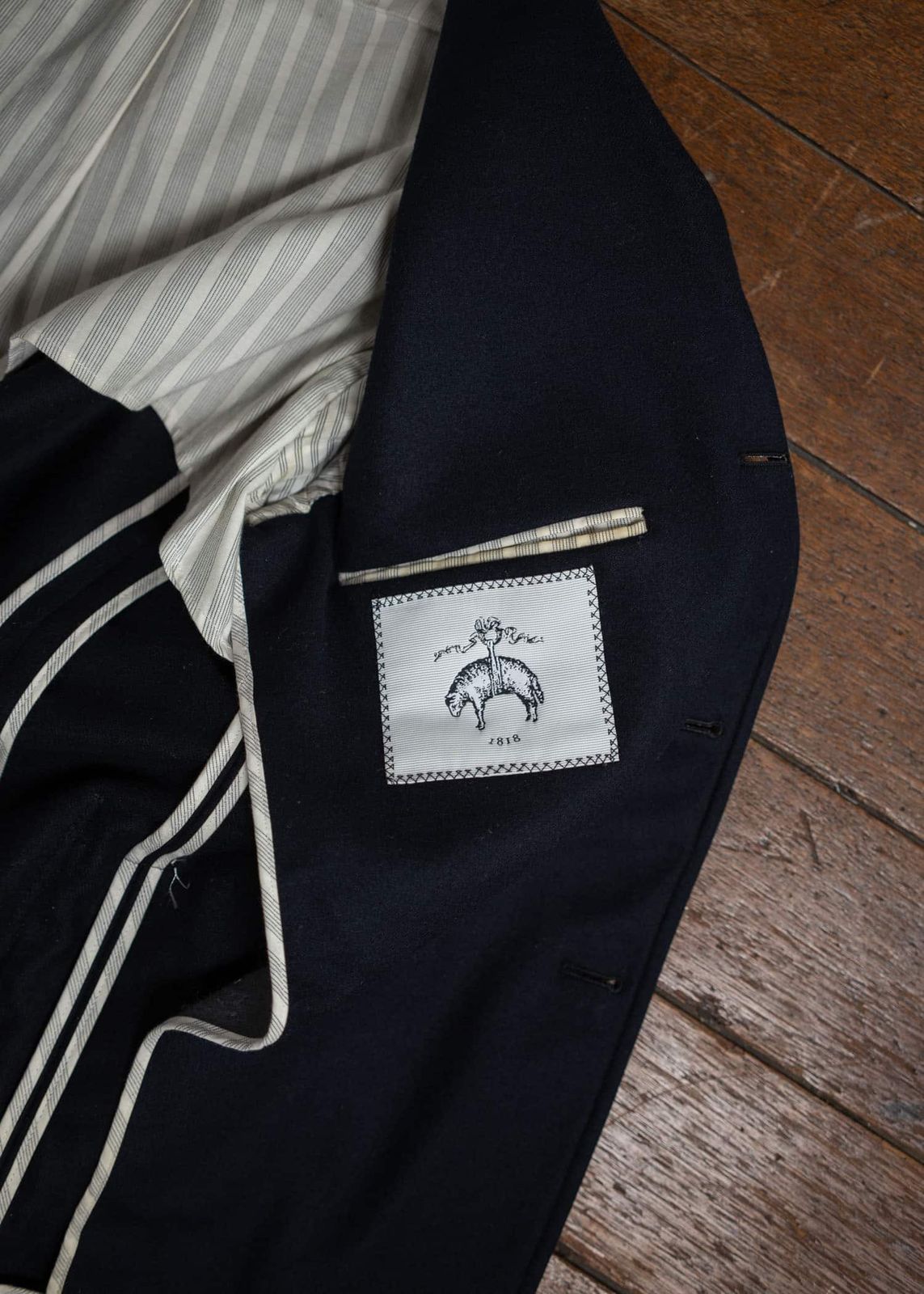 ウールテーラードジャケット